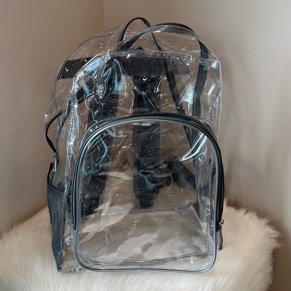 Clear backpack